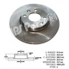 IBT-1175 IPS Parts Тормозной диск
