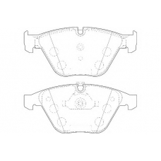 WBP23313A WAGNER LOCKHEED Комплект тормозных колодок, дисковый тормоз
