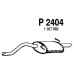 P2404 FENNO Глушитель выхлопных газов конечный