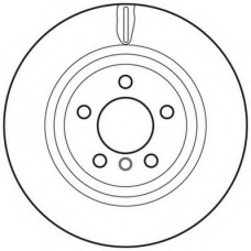 562793JC JURID Тормозной диск