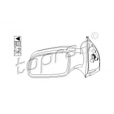 205 913 TOPRAN Наружное зеркало