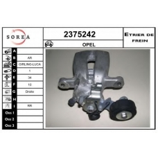 2375242 EAI Тормозной суппорт