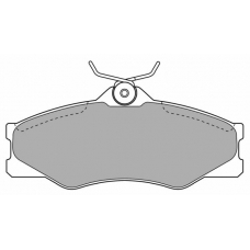 FBP-0540 FREMAX Комплект тормозных колодок, дисковый тормоз