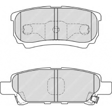 FDB1839 FERODO Комплект тормозных колодок, дисковый тормоз