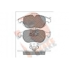 RB1536 R BRAKE Комплект тормозных колодок, дисковый тормоз