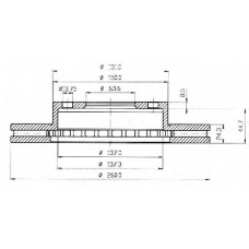 BDC3517 QUINTON HAZELL Тормозной диск