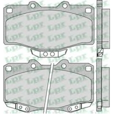 05P1117 LPR Комплект тормозных колодок, дисковый тормоз