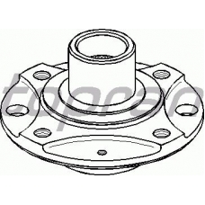 200 396 TOPRAN Ступица колеса