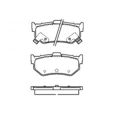 21043 130  0 5 T4067 TEXTAR Колодки тормозные