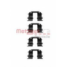 109-1285 METZGER Комплектующие, колодки дискового тормоза