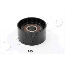 129105 JAPKO Паразитный / ведущий ролик, поликлиновой ремень