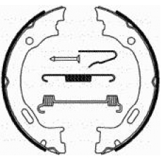 153-242K CIFAM Комплект тормозных колодок, стояночная тормозная с