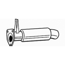 22230 WALKER Глушитель выхлопных газов конечный