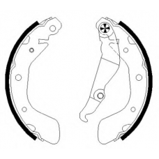 8DB 355 022-141 HELLA Комплект тормозных колодок