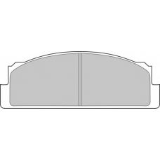 DBP230022 DURON Комплект тормозных колодок, дисковый тормоз