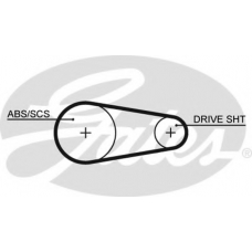 5203XS GATES Ремень ГРМ