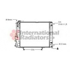 60302072 SCHLIECKMANN Радиатор, охлаждение двигателя