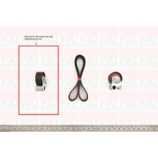 TBK451 FAI AutoParts Комплект ремня ГРМ