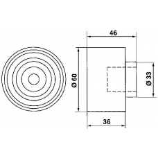 VKM 82501 SKF Подшипник натяжителя ремня