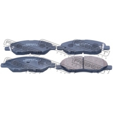 0201-C11F FEBEST Комплект тормозных колодок, дисковый тормоз