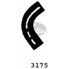 3175 GATES Шланг радиатора