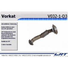V032-1-D3 LRT Комплект дооснащения, предварительный катализатор