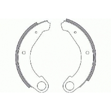 18492719262 S.b.s. Комплект тормозных колодок