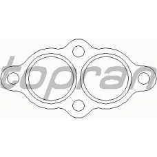 500 851 TOPRAN Прокладка, труба выхлопного газа