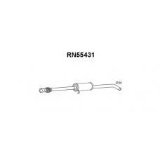 RN55431 VENEPORTE Предглушитель выхлопных газов