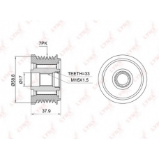 PA-1003 LYNX Муфта свободного хода генерато