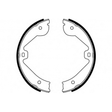 S829 SIMER Комплект тормозных колодок