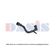 055001N AKS DASIS Шланг, воздухоотвод крышки головки цилиндра