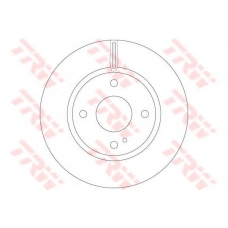 DF6399 TRW Тормозной диск