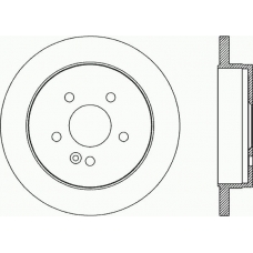BDR1935.10 OPEN PARTS Тормозной диск