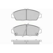12-0621 E.T.F. Комплект тормозных колодок, дисковый тормоз