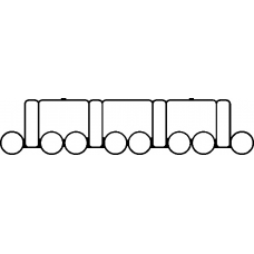 493.390 Elring Прокладка, впускной коллектор