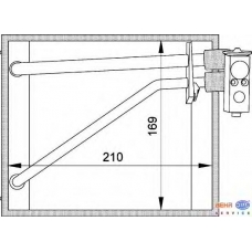 8FV 351 211-131 HELLA Испаритель, кондиционер