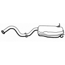 22285 WALKER Глушитель выхлопных газов конечный