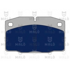 1050636 Malo Комплект тормозных колодок, дисковый тормоз