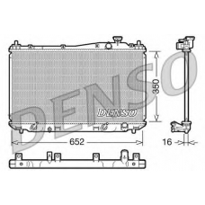 DRM40019 DENSO Радиатор, охлаждение двигателя