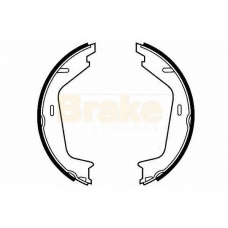 SH2575 BRAKE ENGINEERING Комплект тормозных колодок, стояночная тормозная с