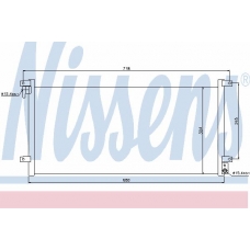 94756 NISSENS Конденсатор, кондиционер