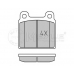 025 200 1115 MEYLE Комплект тормозных колодок, дисковый тормоз