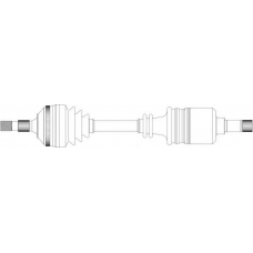 CI3181 General Ricambi Приводной вал