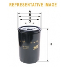 WL7257 QH Benelux Масляный фильтр