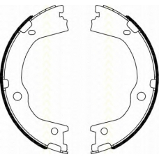 8100 43027 TRISCAN Комплект тормозных колодок; Комплект тормозных кол