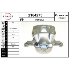 2164275 EAI Тормозной суппорт