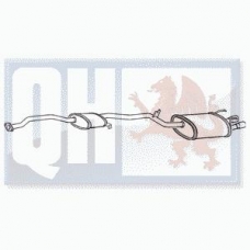 DN275D KLARIUS Глушитель выхлопных газов конечный