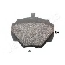 PP-L04AF JAPANPARTS Комплект тормозных колодок, дисковый тормоз