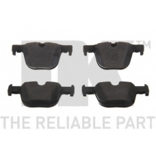 221559 NK Комплект тормозных колодок, дисковый тормоз